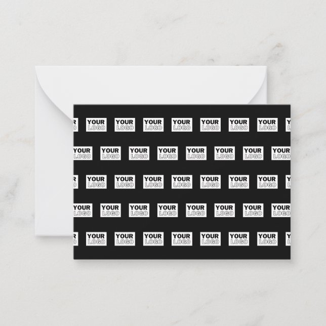 Carte De Correspondance Votre logo ou votre conception | Arrière - plan de (Devant)