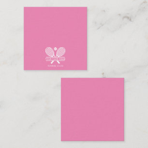 Carte De Correspondance Votre Tennis Country Club Nom Équipe N'Importe Que