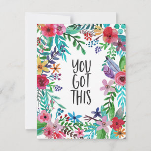 Carte De Correspondance Vous Avez Cette Citation Florale Inspirationnelle