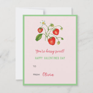 Carte De Correspondance Vous êtes baie Sucré Joyeuse Saint Valentin Mini N
