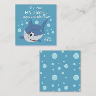 Carte De Correspondance Vous êtes Fin-Tastic Classroom Valentine's Day Car