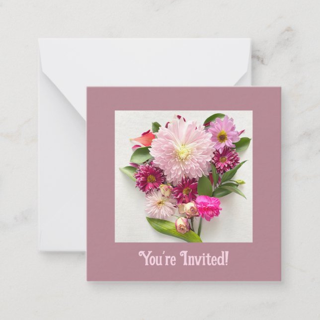 Carte De Correspondance Vous êtes invité (Devant)