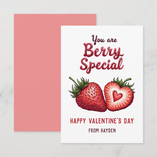 Carte De Correspondance Vous êtes la Classe Spéciale Berry (Devant / Derrière)