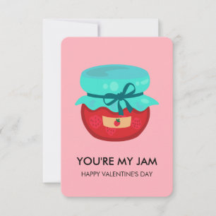 Carte De Correspondance Vous êtes mon pot de confiture de la Saint-Valenti