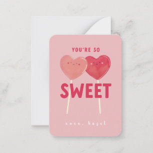 Carte De Correspondance Vous êtes si gentils, Saint-Valentin pour la class