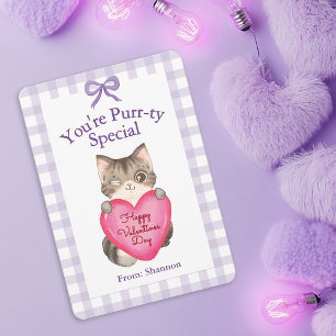 Carte De Correspondance Vous êtes une chatte spéciale pour la Saint-Valent
