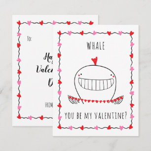 Carte De Correspondance Vous serez ma Saint-Valentin Funny Valentine's Day