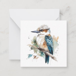Carte De Correspondance Vrai bleu Kookaburra