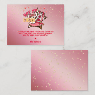 Carte De Correspondance Wild West Cowgirl Thankyou Note Card