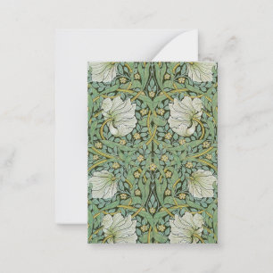 Carte De Correspondance William Morris - Pimpernel