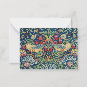 Carte De Correspondance William Morris - Thief aux fraises