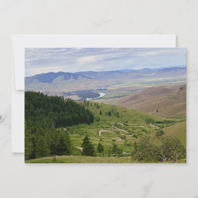 Carte De Correspondance Winding Road (Devant)