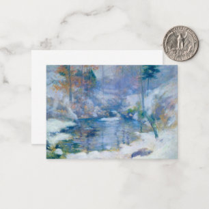 Carte De Correspondance Winter Harmony, 1890-1900 par John Henry Twachtman
