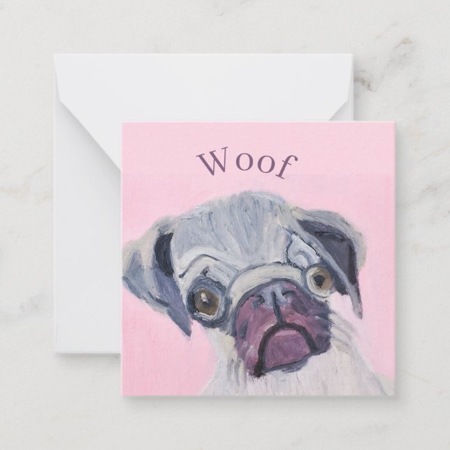 Carte De Correspondance Woof (Devant)