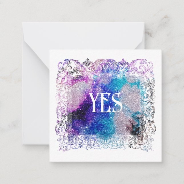 Carte De Correspondance *~* YES Relation AP63 Flat Note Card (Devant)