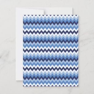 Carte De Correspondance Zigzie pattern 1