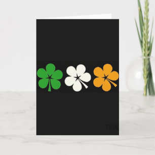 Carte de couleurs du trèfle irlandais