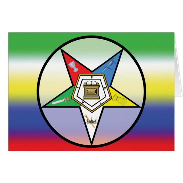 Carte de couleurs OES (Devant horizontal)