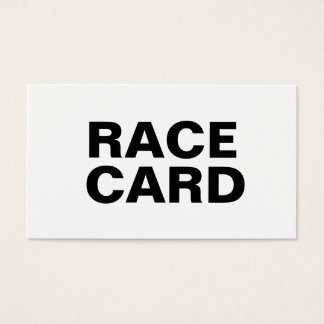 Carte de course