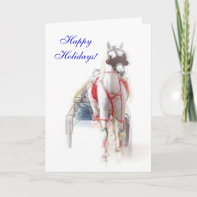 Carte de course Harness Happy Holidays (Devant)