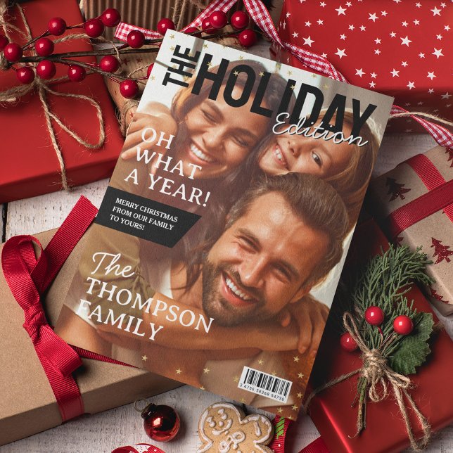 Carte de couverture de la famille de Noël (Créateur téléchargé)