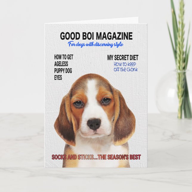 Carte de couverture du magazine beagle Parody (Devant)