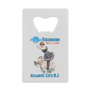 Carte de crédit B+O Railroad Excursion 1900