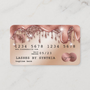 Carte de crédit Styled Driving Gold