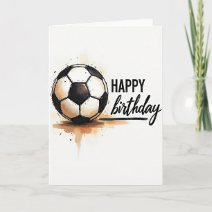 Carte de croquis de balle de sports festive