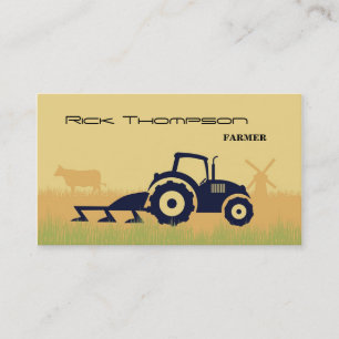 Carte de cultivateur de propriétaire foncier agric