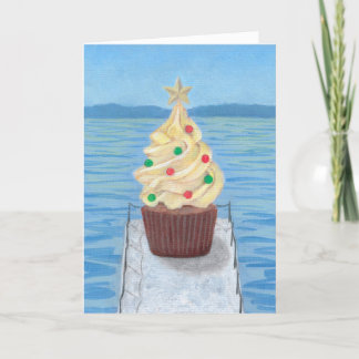 Carte de Cupcake de Noël #4