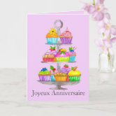 Carte anniversaire 30 ans grand format licorne xxl