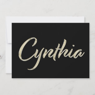 Carte de Cynthia white gold