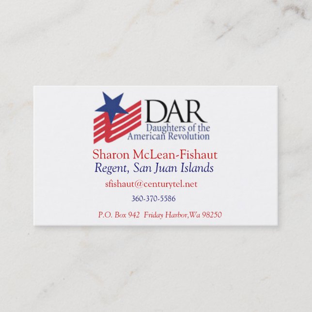 Carte de DAR pour la maman (Devant)