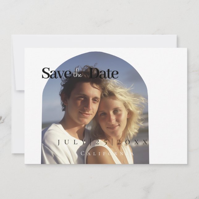 Carte de date minimale de sauvegarde (Devant)