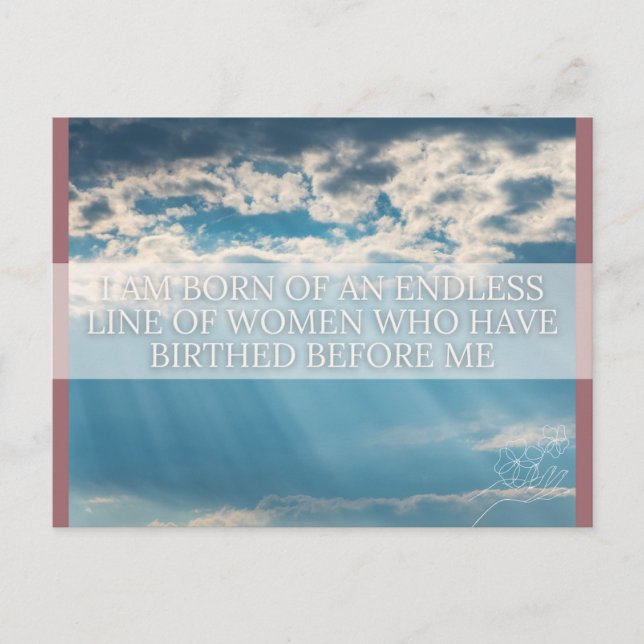 Carte de déclaration de naissance (Devant)