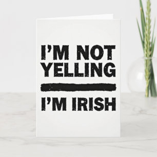 Carte de déclaration irlandaise