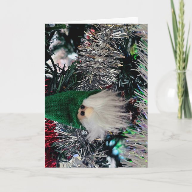 carte de décoration de Noël (Devant)