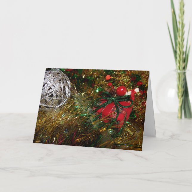 Carte de décoration de Noël (Devant)