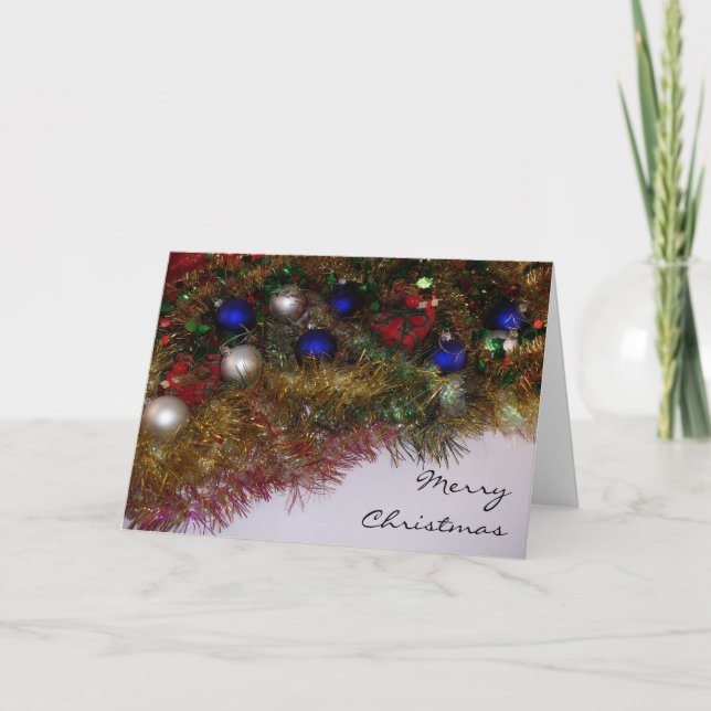 Carte de décoration de Noël (Devant)