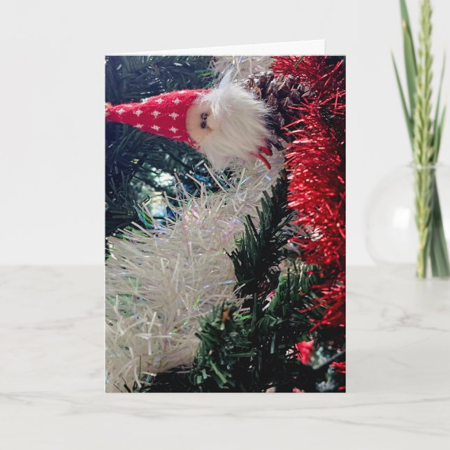 carte de décoration de Noël (Devant)