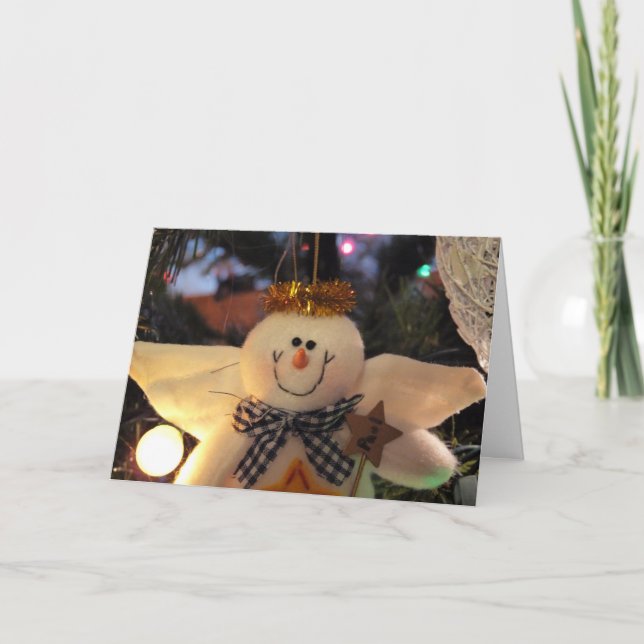 Carte de décorations et d'ornements de Noël (Devant)