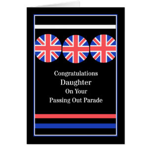 Carte de défilé pour fille