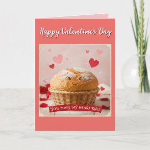 Carte de délicieux plaisirs de la Saint-Valentin (