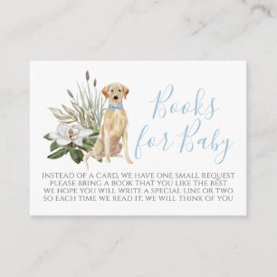 Carte de demande de Baby shower de chien