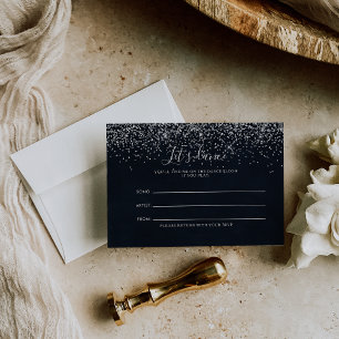 Carte de demande de la chanson Mariage Confetti en