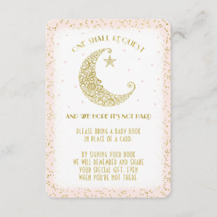 Carte de demande de livre Twinkle Little Star pour