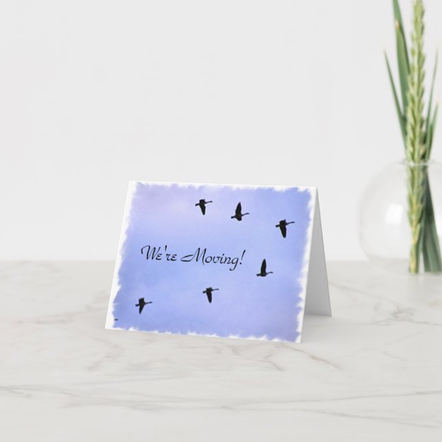Carte de déménagement (Devant)