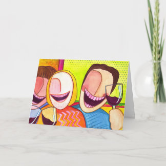 Carte "de dents de vin"