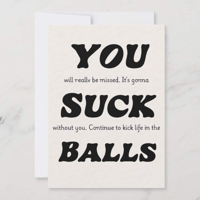 Carte de départ du collègue - Félicitations Nouvea (Devant)